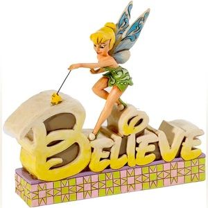 Believe Inspirational Word Plaque 6-1/2-Inch